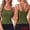 Green, variant on DARING DIVA Women's Camisole Lounge Built-in Bra U Back Tank Tops S Red
