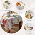 thumbnail image 5 of Spring Floral Hummingbird Table Cloth Waterproof Tablecloths, Pastoral Rustic Botanical Flowers Tablecloth Dining Table Cover for Kitchen Party Tabletop Outdoor, Rectangle Tablecloth 52x70 Inch, 5 of 9
