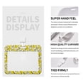 thumbnail image 4 of Zufioo Banana Print Work Badge Protective Case, Waterproof Lanyard, Badge Transparent Clip, Suitable for Induction Card Badge Swipe Credit Card, 4 of 7