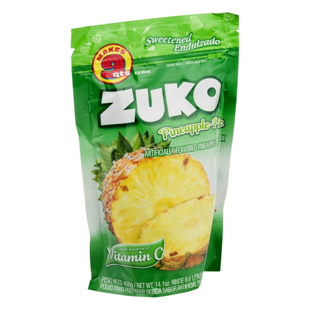 Zuko Drink Mix, Pineapple, 14.1 Oz, 1 Count