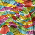 thumbnail image 5 of Ambesonne Colorful Valance Pack of 2, Vivid Umbrella, 42"X12", Multicolor, 5 of 5
