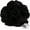 Black, variant on Men's Formal Solid Flower Lapel Pin: Flower Pin Suit Accessories Pins for Suit or Tuxedo