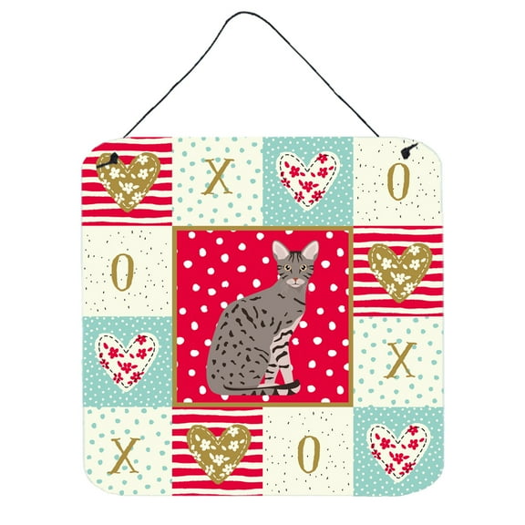 Ocicat Cat Love Wall or Door Hanging Prints