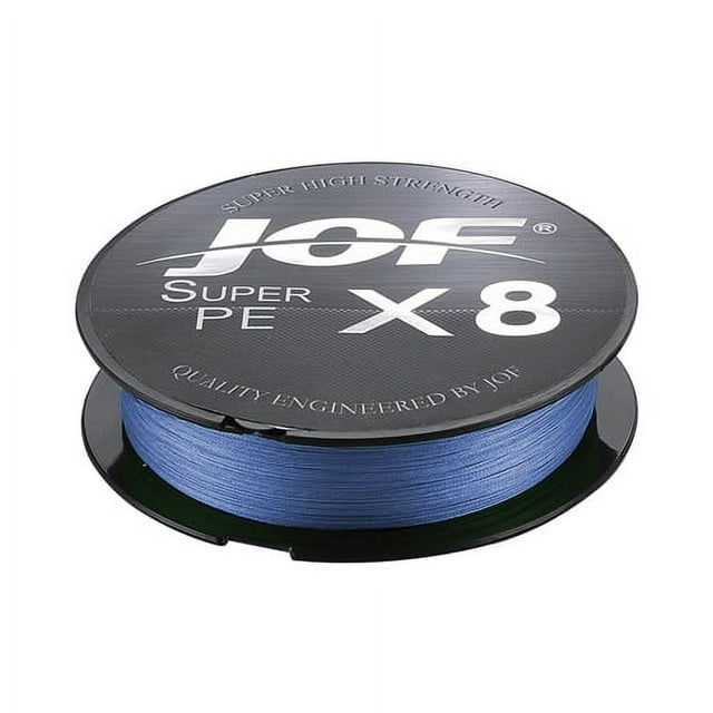 Braid PE Fishing Line, Super Strong 8 Strands Multifilament Fishing String High Strength Line For Luring Fishing Saltwate Gem Blue X8 300M 20LB 0.17MM