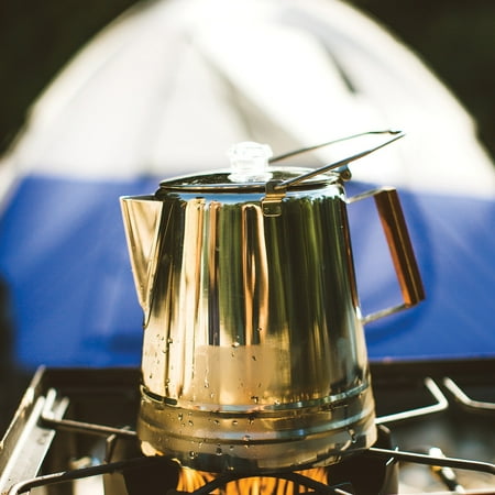

Stansport Stainless Steel 18 Cup Coffee Percolator
