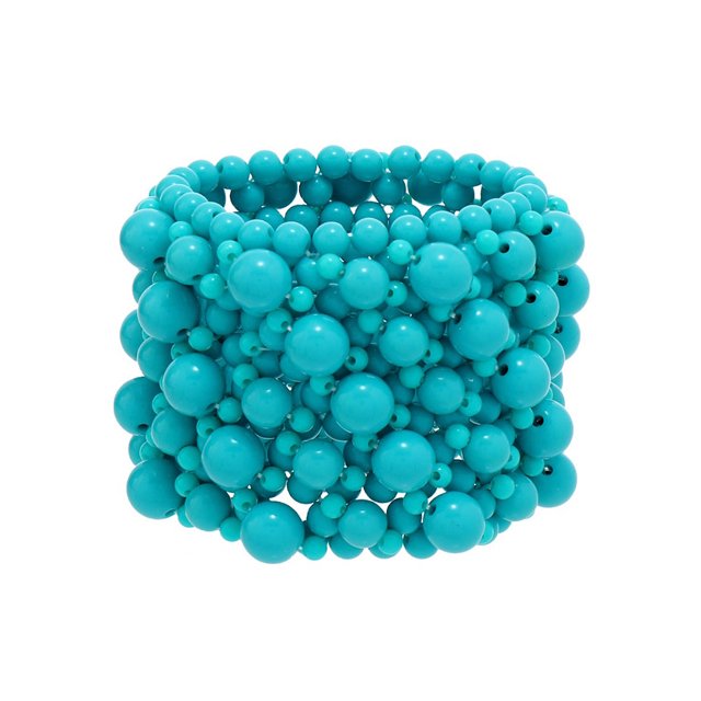 Pulseras de cuentas Sonducket femeninas multicolor, hechas a mano, regalo de fiesta, decoración, azul