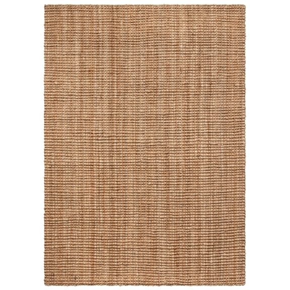 SAFAVIEH Martha Stewart Natural Fiber Kanda Solid Area Rug, Natural, 6' x 9'