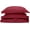 Burgundy, variant on Solid 300-Thread Count Cotton Percale Duvet Cover Set