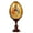 Holy Trinity, variant on STP GOODS The Softening of Evil Hearts Handmade Wooden Lacquer Icon Egg on Stand 6.7'' (17 cm) Orthodox Icon Christian Icon with Gold Leaf Religious Gift Easter Decor Easter Egg