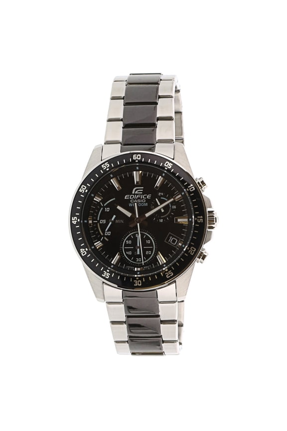 Men's Edifice EFV540SBK-1A Silver Stainless-Steel Japanese Automatic Fashion Watch