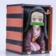 thumbnail image 4 of Nuevo Anime de 22 cm, nuevo Anime Demon Slayer Figre Kamado Nezuko Kimetsu No Yaiba, cubo de palomitas de maíz, colección de PVC, decoración, modelo de acción Chri, 4 of 6