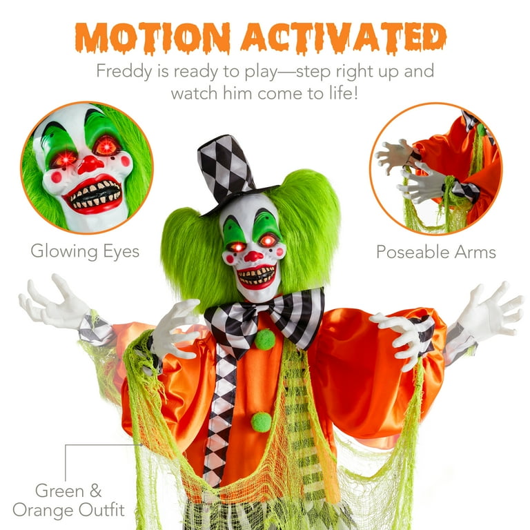 Best Choice Products - Funhouse Freddy, Motion Activated