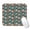 Fox Floral Leaf, variant on 20x22.5cm Mouse Pad, Non-Slip Waterproof Rubber Base, Smooth Precise Desk Mat,Fox Heart Gray Pattern