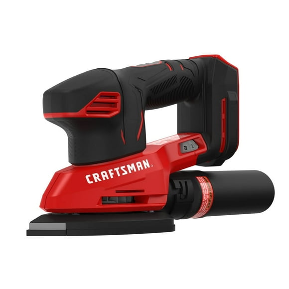 Lijadora de detalles inalámbrica CRAFTSMAN 20V MAX CMCW221B roja