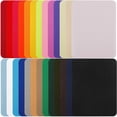 thumbnail image 4 of Parche de mezclilla de imitación rectangular de color universal, parche para planchar, parche decorativo para rodilla, parche de tela, corte informal, 4 of 5