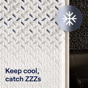 Nectar Ultra 15“ Twin Mattress - Medium Firm - Cooling Fibers & Temperature Regulating Material - 4” Pressure Relief Layer - Zoned Ergonomic Support Layer - 365-Night Mattress Trial
