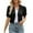 Black, variant on Women Puff Sleeve Open Front Summer Cropped Sheer Jackets Cardigan Work Cardigan Women Long Sweater Cardigan for Women Open Front plus Size