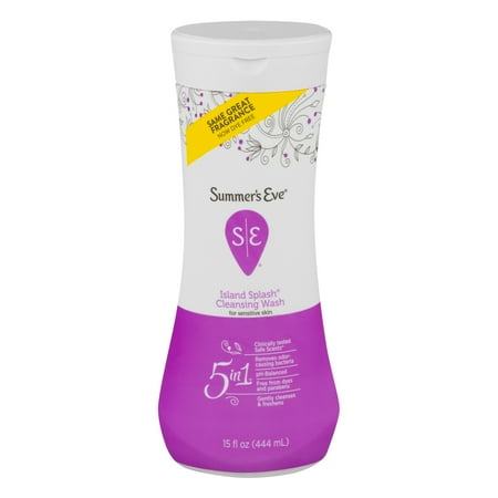 - Summer's Eve Island Splash Cleansing Wash for Sensitive Skin