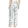 thumbnail image 3 of Xecao Cartoon House Car Women's Straight Lounge Pajama Pants: The Epitome of Relaxed Sleepwear, 3 of 9