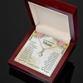 thumbnail image 6 of To My Beautiful Mom You Have Been Such an Amazing Influence Alluring Ribbon Necklace Message Card, 6 of 20