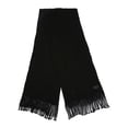 thumbnail image 3 of Wide Knit Ribbed Scarf, 3 of 6