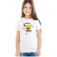 thumbnail image 2 of Spongebob Squarepants Christmas Santa Hat Kids T Shirt for Youth Toddler Boys and Girls, 2 of 4