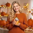 thumbnail image 3 of 17oz Halloween Ghost Cups with Lids and Straws for Coffee Tea Cold Drinks Halloween Party Favors Supplies, 3 of 6
