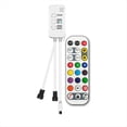 thumbnail image 1 of Controlador Direccionable TUYA con Control Remoto de 24 Teclas para Controlador de Tira LED Efecto Chase,B, 1 of 5