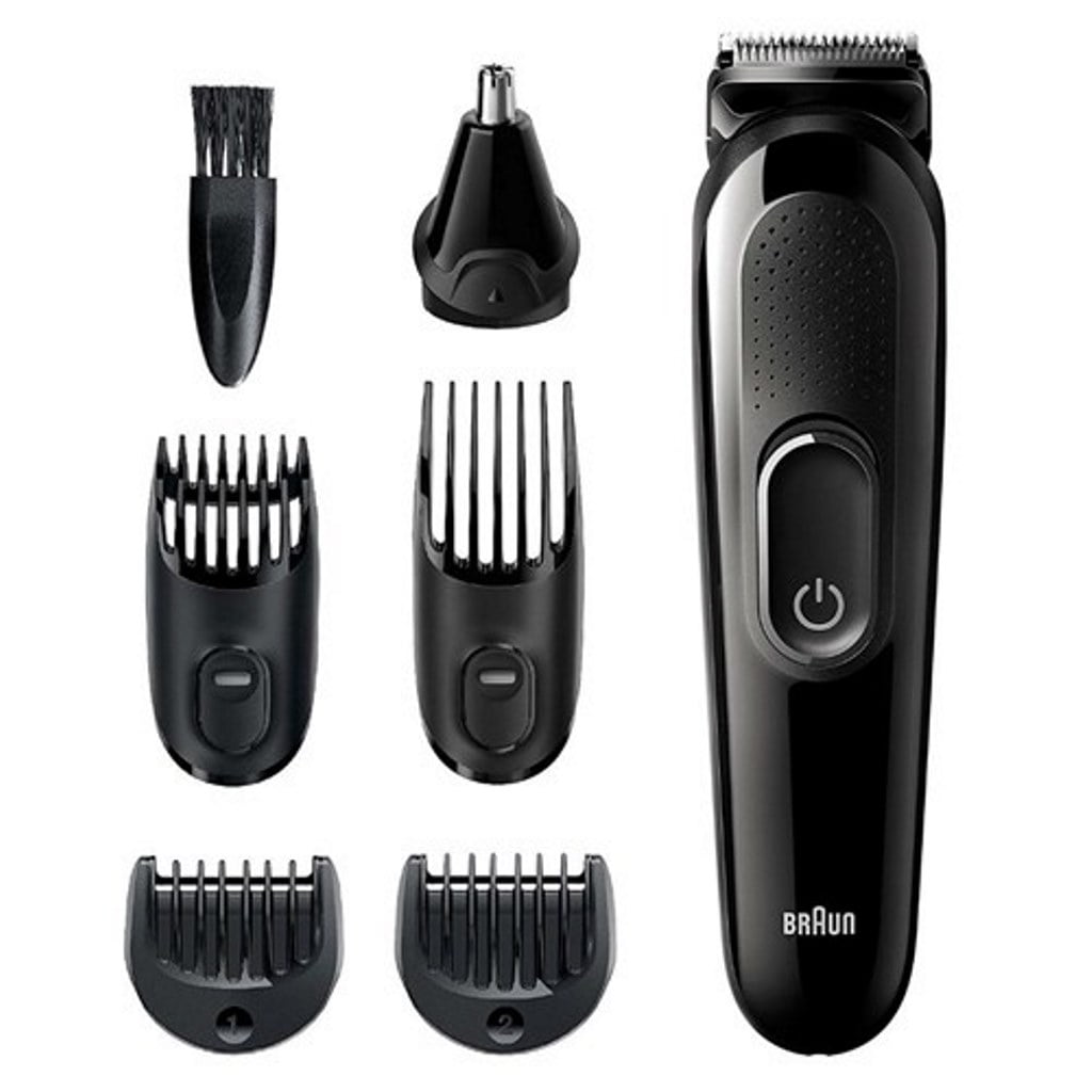 Braun MGK3220 6in1 Men's Rechargeable Wet / Dry Electric Trimmer Kit