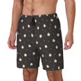 thumbnail image 2 of Uemuo Funny Chicken Pattern Mens Swim Trunks Quick Dry Board Shorts with Mesh Lining, Stretch Beach Shorts Quick Dry No-Chafing Board Shorts-XX-Large, 2 of 9