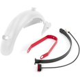 thumbnail image 1 of HUGFEGWE Rear Fender Mudguard Support Bracket Repair Black Kits Compatible With Ninebot Electric Scooter Max G30 G30LP G30D Fenders Parts (Color : White) CJB91-84854, 1 of 7