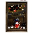 thumbnail image 4 of RV Adhesivo de pared de Navidad Escaparate de la tienda Calcomanía de Navidad dorada brillar Electrónica, 4 of 4