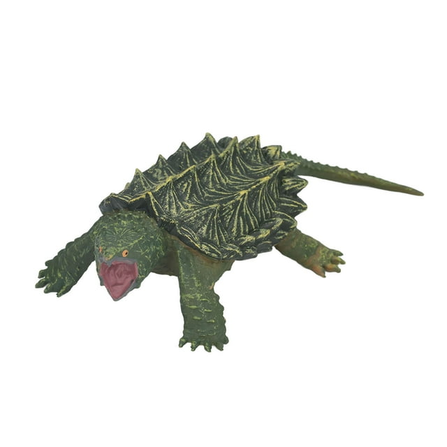 Figuras de animales, modelo de tortuga mordedora, juguetes de modelo animal alto, modelo de tortuga mordedora optimizado para la excelencia