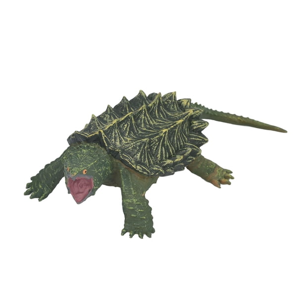 Figuras de animales, modelo de tortuga mordedora, juguetes de modelo animal alto, modelo de tortuga mordedora optimizado para la excelencia