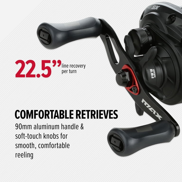 Abu Garcia Max SX Low Profile Baitcast Reel, Right-Hand photo 8