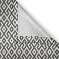 thumbnail image 4 of Ambesonne Modern Window Valance, Geometric Antique Border, 54" X 18", White and Army Green, 4 of 5