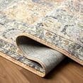 thumbnail image 5 of Luxe Weavers Bohemian Non-Shedding Floral Oriental Area Rug 5x7 Orange, 5 of 10