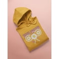 thumbnail image 3 of Think Positive Daisies Hoodie Women -Image by Shutterstock, Female 4X-Large, 3 of 4