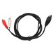 thumbnail image 4 of Cable DIN 5PIN macho a 2RCA hembra Cable adaptador RCA profesional para equipos de sonido antiguos 4.9 pies, 4 of 10