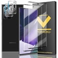 thumbnail image 1 of ccwonima 2+2 Pack for Samsung Galaxy Note 20 Ultra Screen Protector (6.90 inches) with Camera Lens Protector, Case Friendly Tempered Glass Film, Fingerprint Unlock, HD Clear, 1 of 1