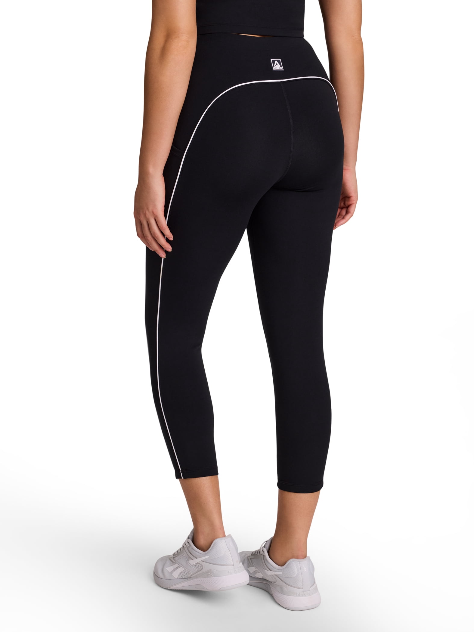 Reebok Women's and Women's Plus Team Player High Rise Capri Legging, Sizes XS-4X