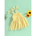 thumbnail image 5 of nvzhuang Kids Girl Sling Dresses, Sleeveless Off Shoulder Tulle Casual Party Street Princess Dress, 5 of 9