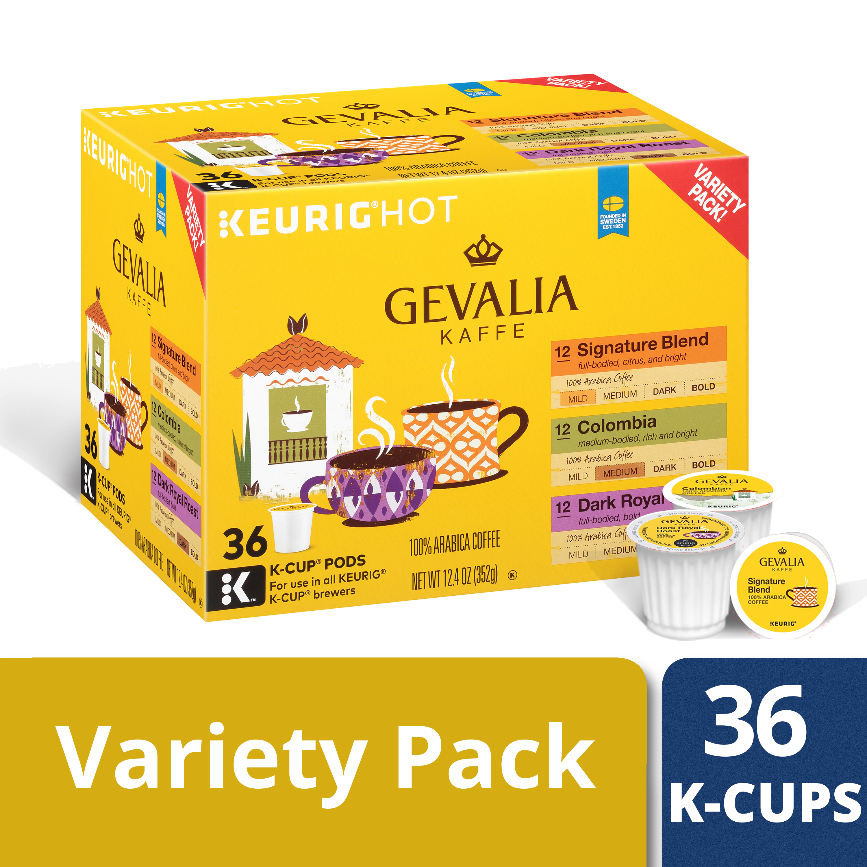 Dark Royal Roast Coffee K-Cup Pods 