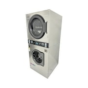 Washing Drying Machine Coin-Operated Double-Layer Commercial 220V 1PH