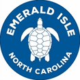thumbnail image 2 of R and R Imports Emerald Isle North Carolina Ocean Nautical Turtle Trendy Souvenir 4 Inch Round Decal Sticker, 2 of 3