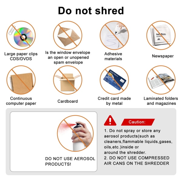 Paper Shredder for Home Use,5 Sheets Small Crosscut Paper Shredder,P-4 Security Level with 2.38-Gallon Basket, 4-Mode Design-Durable & Fast and Jam Proof for Home Office Utilization