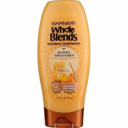 Garnier Whole Blends Repairing Conditioner, Honey Treasures Extracts 12.50 oz (Pack of 2)