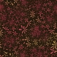 thumbnail image 1 of Ahgly Company Indoor Square Patterned Chocolate Brown Area Rugs, 4' Square, 1 of 6