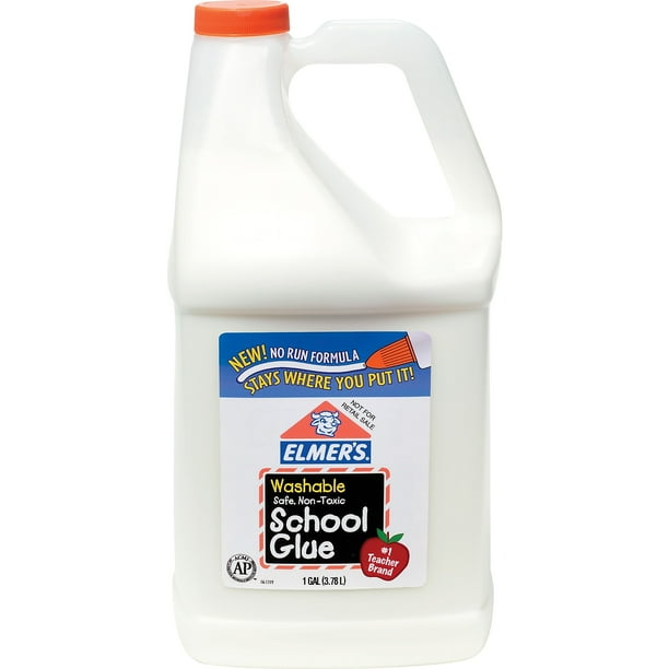 Elmer's Liquid School Glue, Washable, 1 Gallon, 1 Count