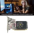 thumbnail image 1 of Tarjeta de vídeo GT210 512M DDR3 64Bit, compatible con HDMI, VGA, DVI, tarjeta de vídeo para ordenador, funcionamiento con poco ruido, accesorios para ordenador de escritorio Hugtrwg Para estrenar, 1 of 9